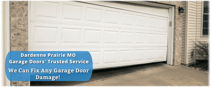 Garage Door Off Track In Dardenne Prairie MO